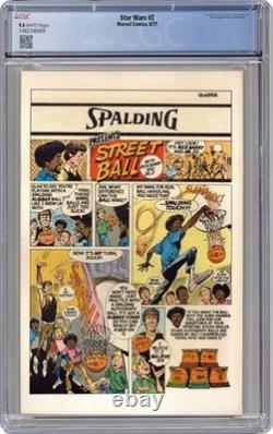 Star Wars #2 1st Printing CGC 9.6 1977 1482346009