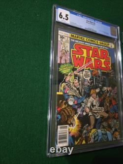 Star Wars #2 & #5 1st Printings CGC 6.5/8.0 1977 Marvel Nice