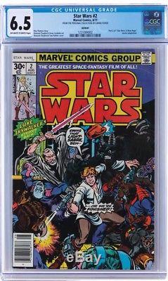 Star Wars 2 CGC 6.5, Marvel 1977, belonged to Carrie Fisher aka Princess Leia