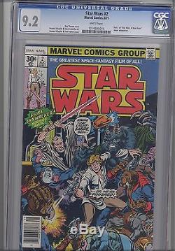 Star Wars #2 CGC 9.2 1977 Marvel Comic