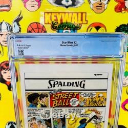 Star Wars #2 CGC 9.4 Nice White Pages 1977 Newstand Obi-Wan Kenobi