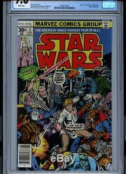 Star Wars #2 (Marvel, August 1977) CGC 9.8 1st HAN SOLO and CHEWBACCA