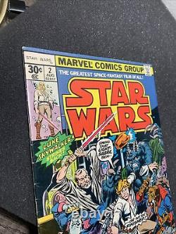 Star Wars #2 Marvel Comic Book 1977 Newsstand First Print Star Wars 30 cents