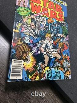Star Wars #2 Marvel Comic Book 1977 Newsstand First Print Star Wars 30 cents