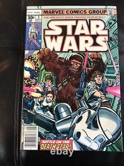 Star Wars #2 Marvel Comics 1977 CGC 9.4, Plus Star Wars 3