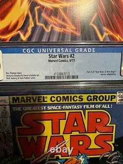 Star Wars #2 (Marvel Comics August 1977) CGC 8.0