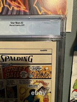 Star Wars #2 (Marvel Comics August 1977) CGC 8.0