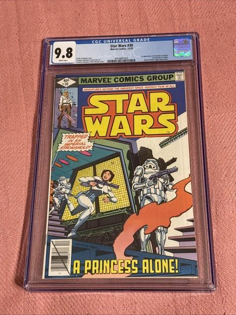 Star Wars #30, Cgc 9.8 White Pages, Marvel Comics 1979