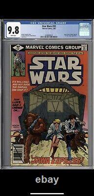 Star Wars #32 CGC 9.8 NM/MT Jawas and Baron Orman Tagge Appearance WHITE PAGES