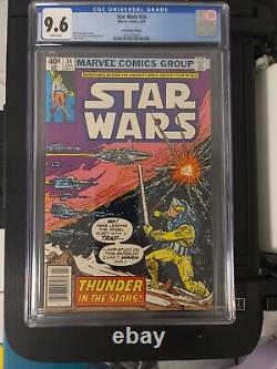 Star Wars #34 (1980) Newsstand Cgc 9.6 Nm Marvel Comics