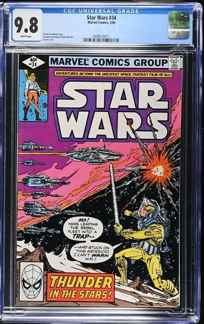 Star Wars #34 Cgc 9.8 1980