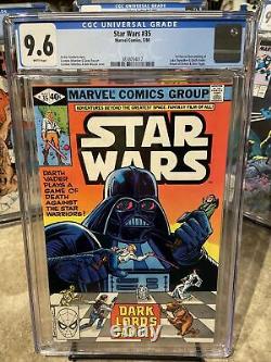 Star Wars #35. CGC 9.6. Marvel Comics 5/80. 1st Meeting of Darth Vader and Luke