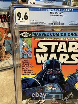 Star Wars #35. CGC 9.6. Marvel Comics 5/80. 1st Meeting of Darth Vader and Luke