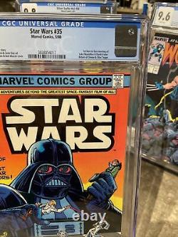 Star Wars #35. CGC 9.6. Marvel Comics 5/80. 1st Meeting of Darth Vader and Luke