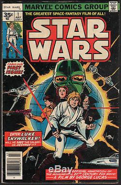 Star Wars 35-cent variants #1, #3 and #4