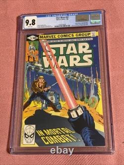 Star Wars #37, CGC 9.8, White Pages, Vader Vs. Luke, Marvel 1980