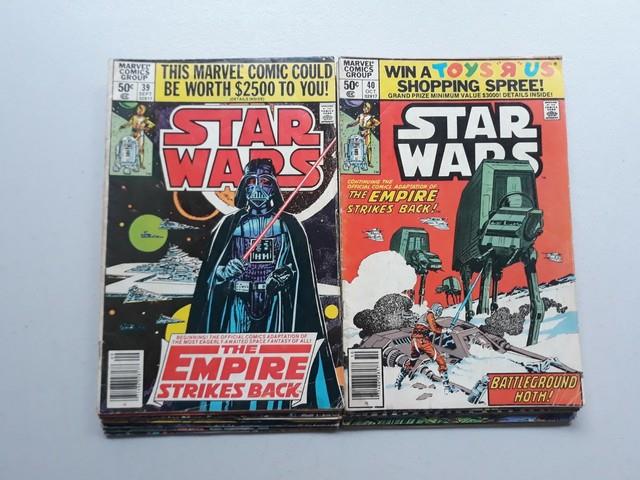 Star Wars 38-73 Lot Of 17 Marvel Comics 39, 40, 41 Etc