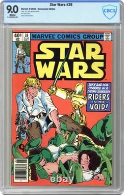 Star Wars #38 CBCS 9.0 Newsstand 1980 21-3B4DBF3-087
