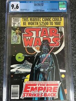 Star Wars #39 CGC 9.6 1980 White Pages Newsstand