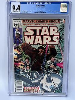 Star Wars #3 (1977) 1st cover app. Han Solo, 1st cover app. Chewbacca in CGC