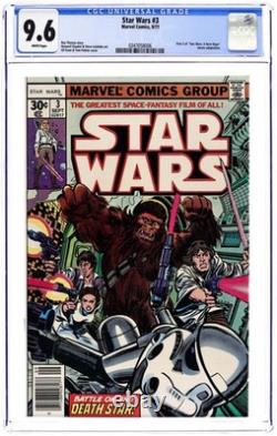 Star Wars #3 1st Printing CGC 9.6 1977 0347058006