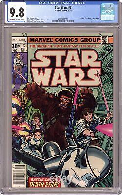 Star Wars #3 1st Printing CGC 9.8 1977 4237915003