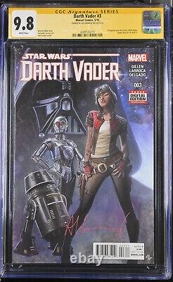 Star Wars #3 Adi Granov Cover CGC 9.8 First Aphra Signed