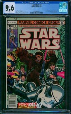 Star Wars #3? CGC 9.6? 1st Print! A New Hope Part 3 Marvel Comic 1977
