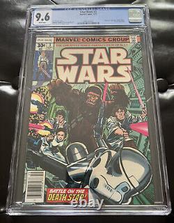 Star Wars 3 Cgc 9.6 White Pages Part 3 New Hope Han Solo 1977 Rare