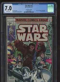 Star Wars 3 FN/VF 7.0 CGC HIGH-RES SCAN Rare 35c Price Variant
