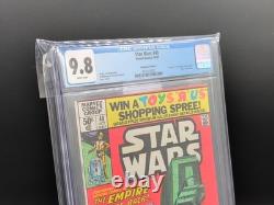 Star Wars #40 CGC 9.8 Empire Strikes Back 1980 White Pgs Newsstand Edition