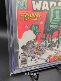 Star Wars #40 CGC 9.8 Empire Strikes Back 1980 White Pgs Newsstand Edition