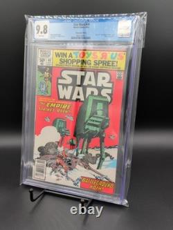 Star Wars #40 CGC 9.8 Empire Strikes Back 1980 White Pgs Newsstand Edition