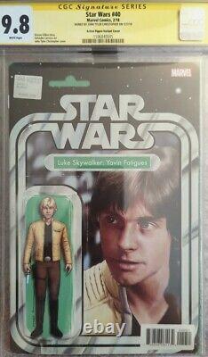 Star Wars #40 JTC Luke Skywalker Yavin Fatigues Action Figure CGC SS 9.8