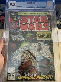 Star Wars 41 Cgc 9.8 1st App Of Yoda! White Pages! Obi Won Kenobi Spec