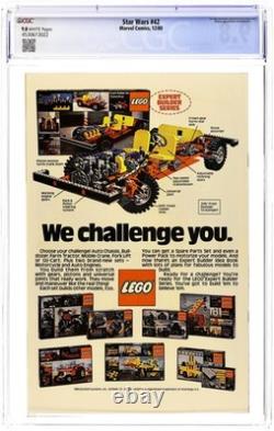 Star Wars #42N Newsstand Variant CGC 9.8 1980 4530613022 1st comic Boba Fett