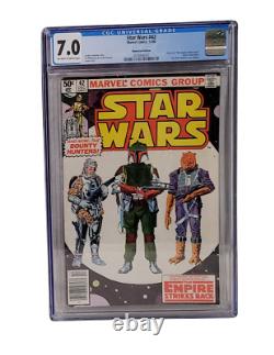 Star Wars #42 1980 CGC 7.0 Newsstand 1st Boba Fett Appearance Marvel Comics M27