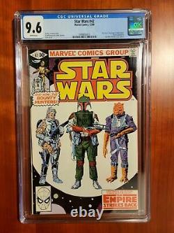 Star Wars #42 1980 CGC 9.6 The Empire Strikes Back Hot? First App Yoda