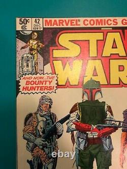 Star Wars #42 1980 Empire Strikes Back 1st Boba Fett Yoda Marvel NM