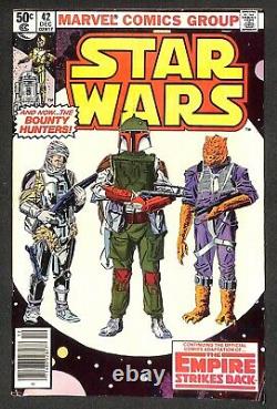Star Wars #42 1st Appearance Boba Fett Marvel Comics 1980 Comic Book Key Issue