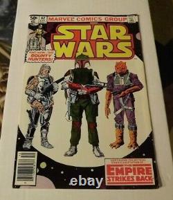 Star Wars #42 1st Appearance of Boba Fett Marvel Newsstand Variant Very Fine VF