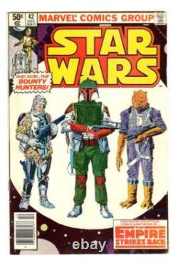 Star Wars #42 6.0 // 1st Appearance Of Boba Fett Marvel Comics 1980 Star Wars #42 6.0 // 1st Appearance Of Boba Fett Marvel Comics 1980
