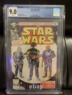 Star Wars 42 Boba Fett Empire Strikes Back British Cover Marvel