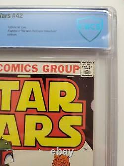 Star Wars 42 CBCS 9.6 1st Boba Fett Cover