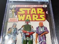 Star Wars #42 CGC 4.0 Newsstand Edition 1st Appearance of Boba Fett 1980 Movie