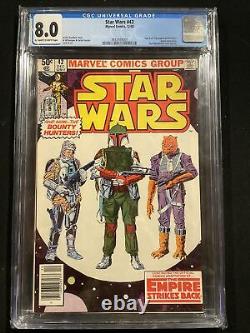 Star Wars #42 CGC 8.0 1st Boba Fett! Newstand