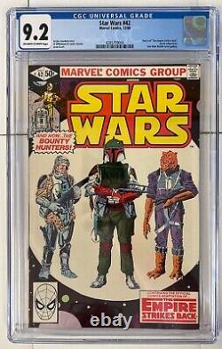 Star Wars #42 CGC 9.2 1st Full Appearance of Boba Fett OW WP 1980