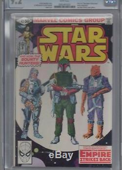 Star Wars #42 CGC 9.2 NM- WHITE PAGES 1ST FIRST APPEARANCE of BOBA FETT