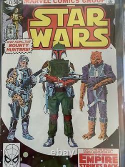 Star Wars #42 CGC 9.2 NM- WP 12/80 1980 Marvel Comics 1st Boba Fett White Pages