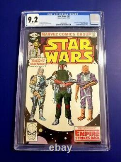 Star Wars #42 CGC 9.2 NM- WP 1980 Marvel Comics 1st Boba Fett Darth Vader